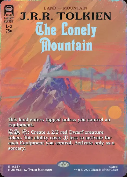 はなれ山/The Lonely Mountain [HOB-BF][ボーダーレス][FOIL][サージ]
