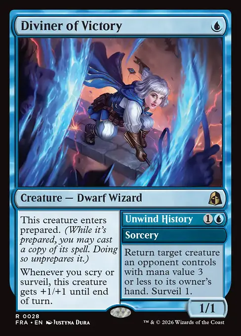 勝利の預言者/Diviner of Victory - 歴史の巻き戻し/Unwind History [FRA][FOIL]