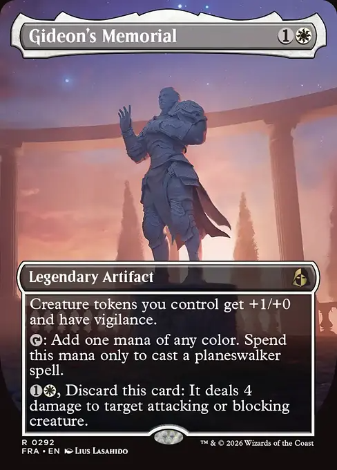 ギデオンの記念碑/Gideon's Memorial [FRA-BF][ボーダーレス][FOIL]