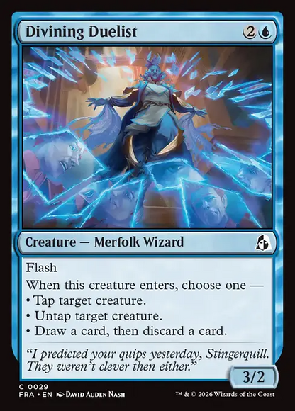 預言する決闘者/Divining Duelist [FRA][FOIL]