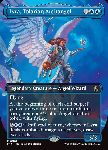 トレイリアの大天使、ライラ/Lyra, Tolarian Archangel [FRA-BF][ボーダーレス]