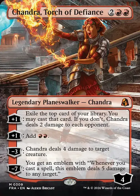 反逆の先導者、チャンドラ/Chandra, Torch of Defiance [FRA-BF][ボーダーレス]