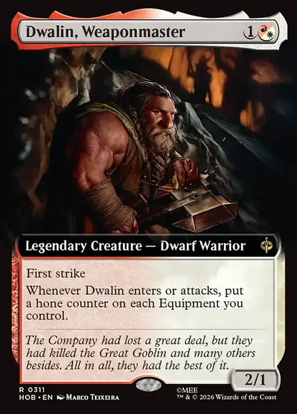 武器の達人、ドワーリン/Dwalin, Weaponmaster [HOB-BF][拡張アート]