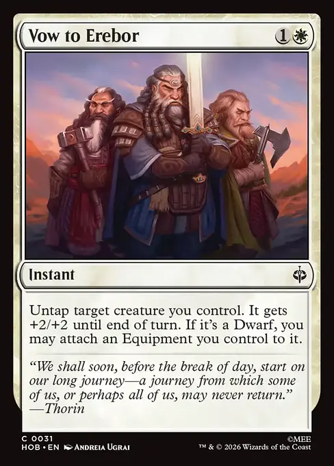 エレボール山に誓う/Vow to Erebor [HOB]
