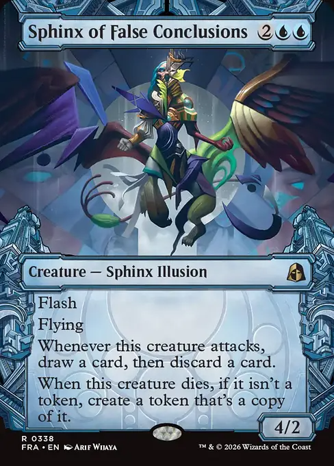 誤謬結論のスフィンクス/Sphinx of False Conclusions [FRA-BF][ショーケース][FOIL]
