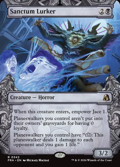 聖域に潜むもの/Sanctum Lurker [FRA-BF][ショーケース][FOIL]