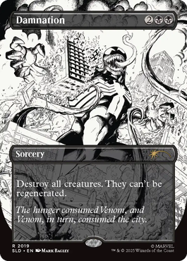 滅び/Damnation (Inks) [Secret Lair] [FOIL]