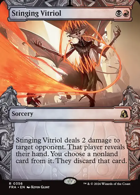 抉り穿つ言葉/Stinging Vitriol [FRA-BF][ショーケース][FOIL]
