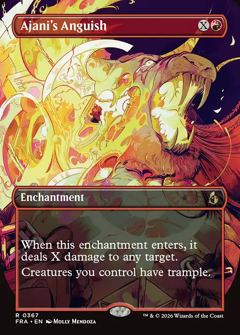 アジャニの苦悶/Ajani's Anguish [FRA-BF][ボーダーレス]