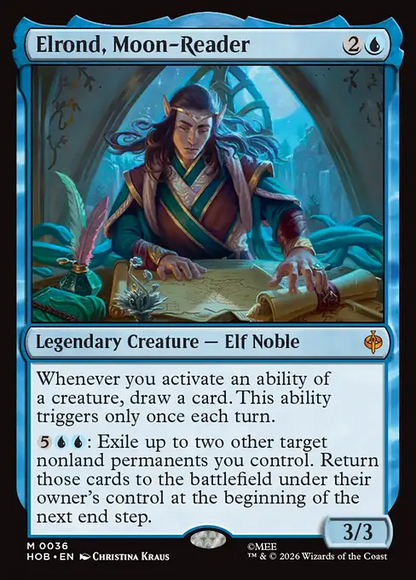 月を読む者、エルロンド/Elrond, Moon-Reader [HOB]