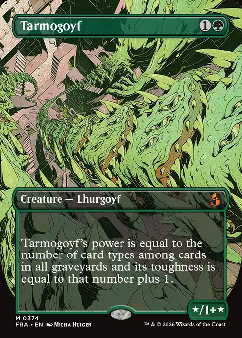 タルモゴイフ/Tarmogoyf [FRA-BF][ボーダーレス][FOIL]