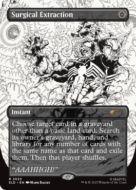 外科的摘出/Surgical Extraction (Inks) [Secret Lair] [FOIL]