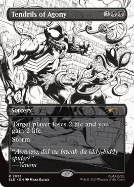 苦悶の触手/Tendrils of Agony (Inks) [Secret Lair] [FOIL]