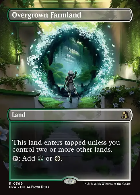 草茂る農地/Overgrown Farmland [FRA-BF][ボーダーレス]