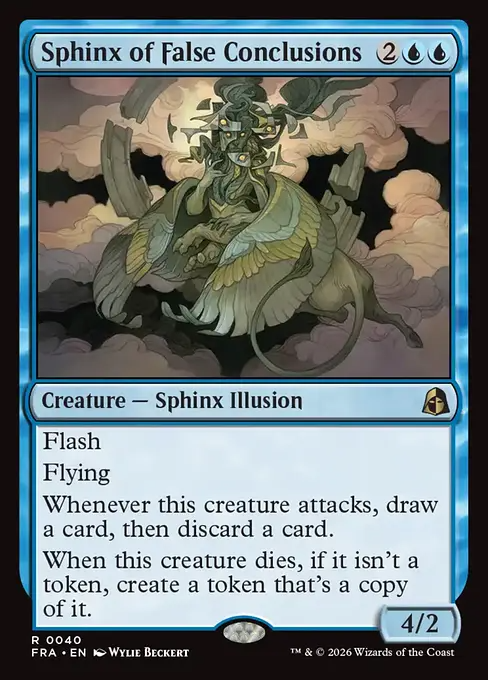 誤謬結論のスフィンクス/Sphinx of False Conclusions [FRA][FOIL]
