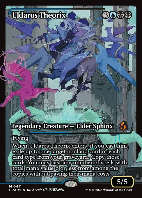 ウルダロス・セオリクス/Uldaros Theorix [FRA-BF][ショーケース][FOIL]