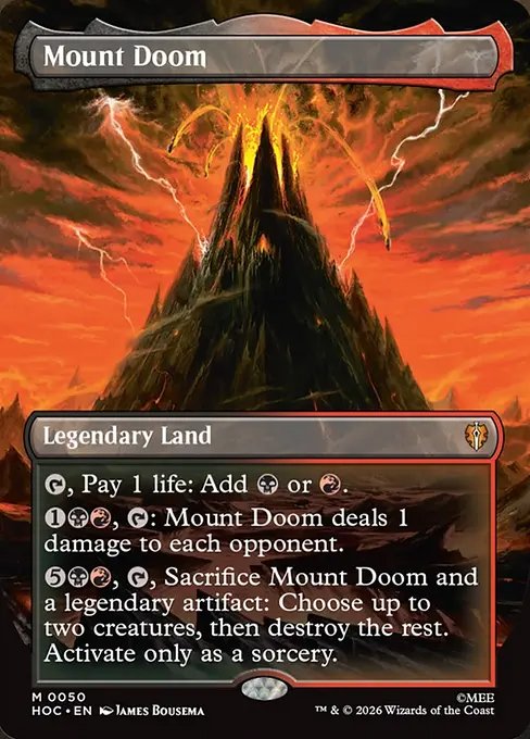 滅びの山/Mount Doom [HOC][ボーダーレス]