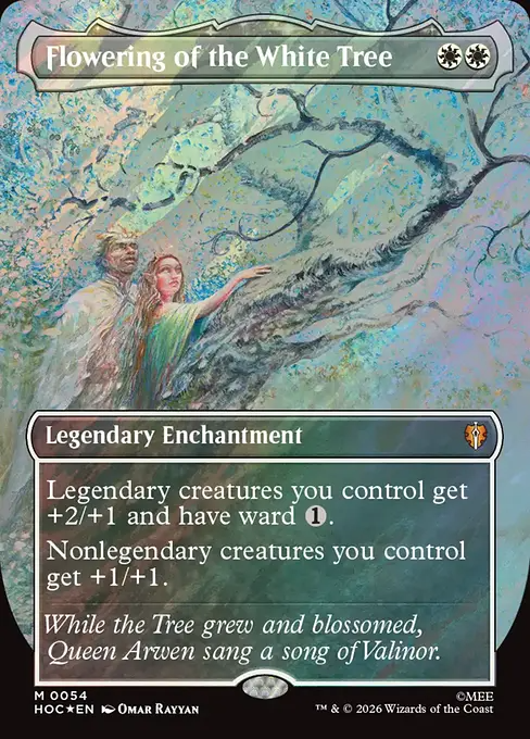 白の木に花開く/Flowering of the White Tree [HOC][ボーダーレス][FOIL][サージ]