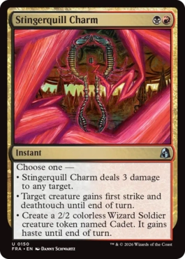スティンガークイルの魔除け/Stingerquill Charm [FRA][FOIL]