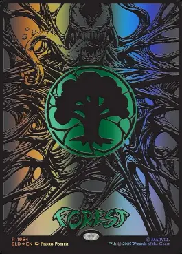 森/Forest [Secret Lair][FOIL][レイズド]