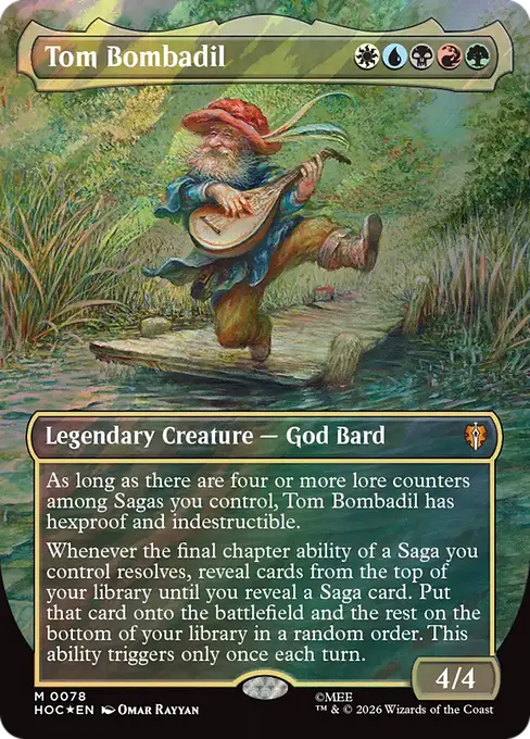 トム・ボンバディル/Tom Bombadil [HOC][ボーダーレス][FOIL][サージ]