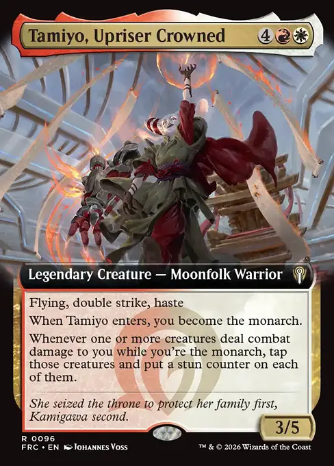 戴冠せし反乱者、タミヨウ/Tamiyo, Upriser Crowned [FRC][拡張アート]