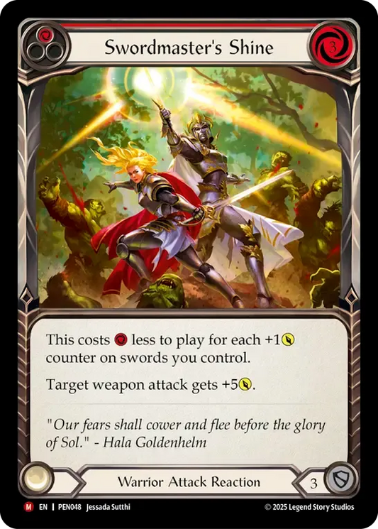 [Warrior]ソードマスターの威光/Swordmaster's Shine [PEN]