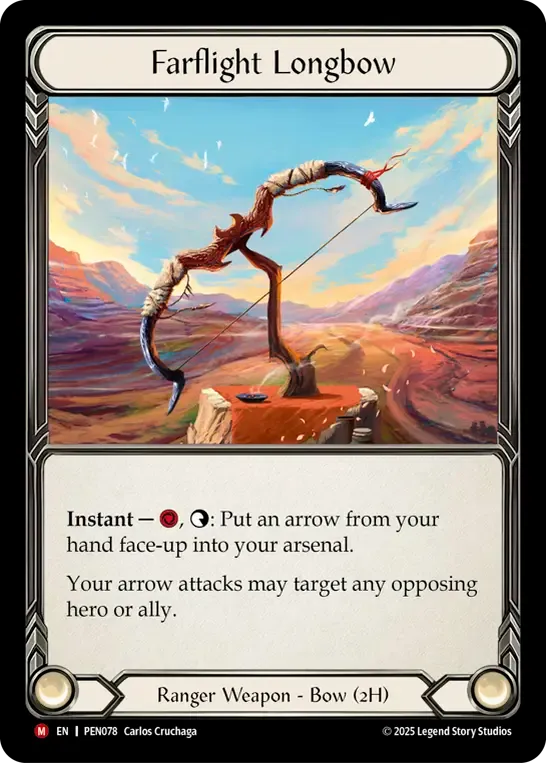 [Ranger]遠射の長弓/Farflight Longbow [PEN]