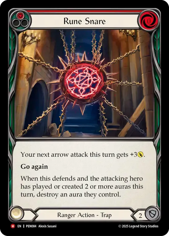 [Ranger]ルーン仕掛け/Rune Snare [PEN][Rainbow Foil]