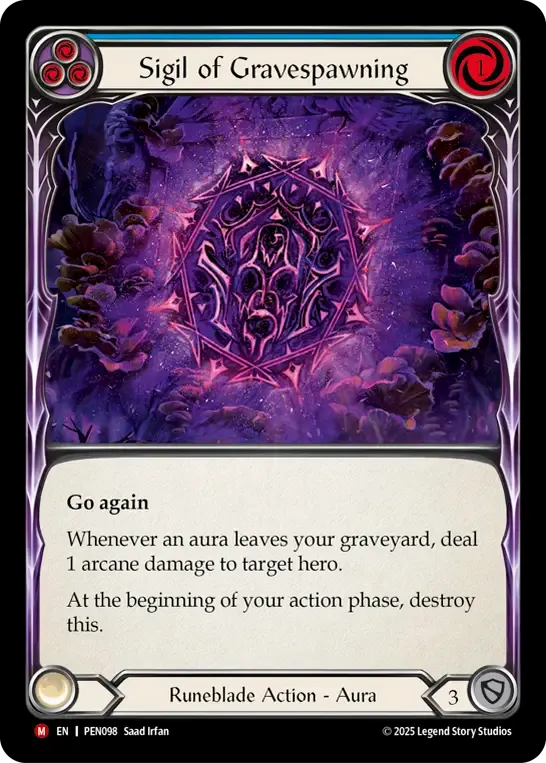 [Runeblade]死者招来の印/Sigil of Gravespawning [PEN]