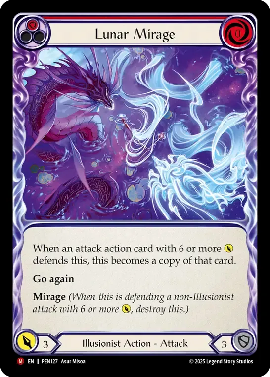 [Illusionist]月影/Lunar Mirage [PEN][Rainbow Foil]
