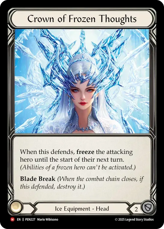 [Ice]氷識の王冠/Crown of Frozen Thoughts [PEN][Cold Foil]