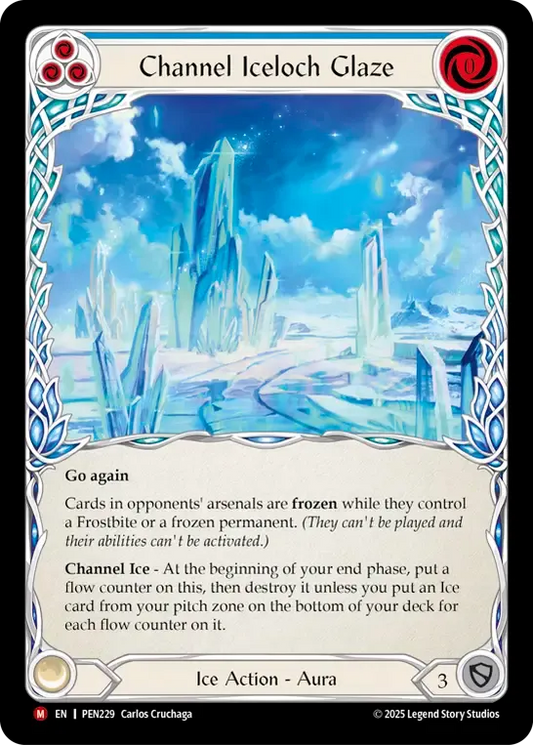 [Ice]氷晶湖の導き/Channel Iceloch Glaze [PEN]