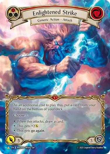 [Generic]啓示の一撃/Enlightened Strike [ANQ][Cold Foil][Marvel]