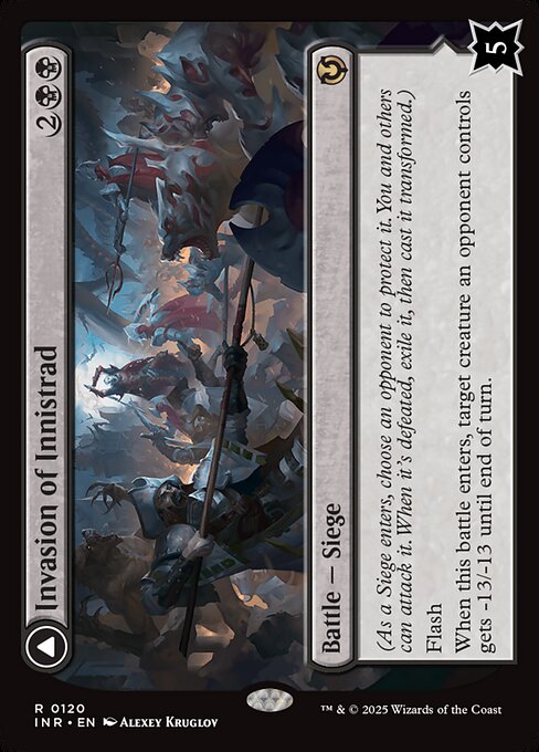 イニストラードへの侵攻/Invasion of Innistrad - 死者の氾濫/Deluge of the Dead [INR][FOIL]