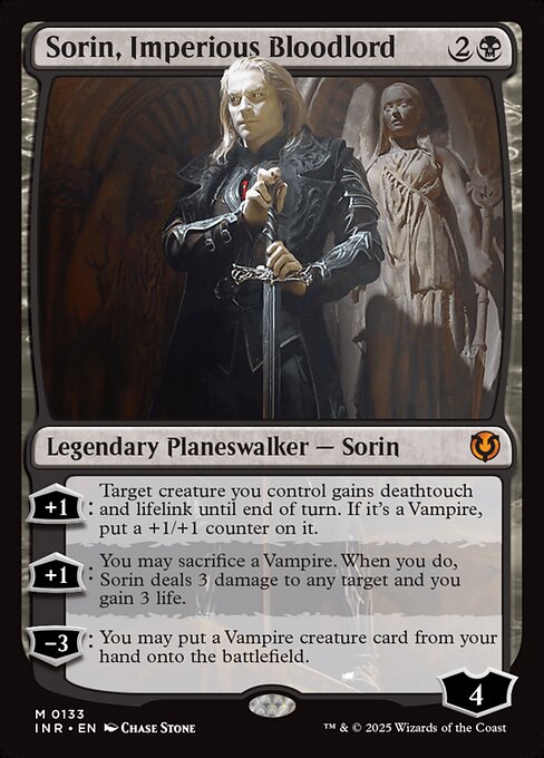 傲慢な血王、ソリン/Sorin, Imperious Bloodlord [INR][FOIL]