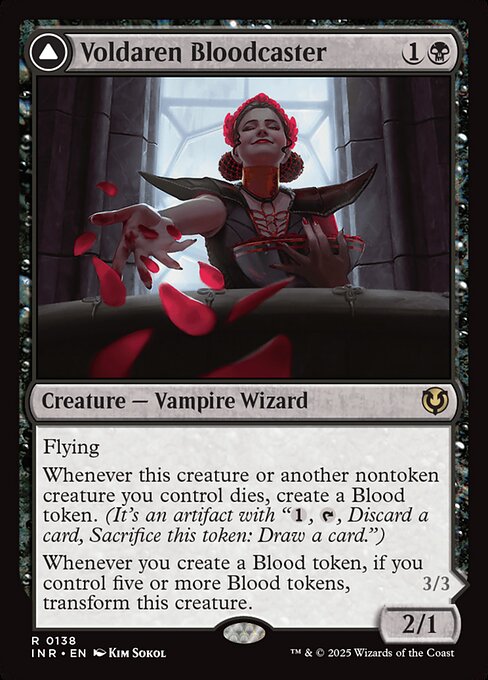 ヴォルダーレンの投血士/Voldaren Bloodcaster - 血コウモリの召喚士/Bloodbat Summoner [INR][FOIL]