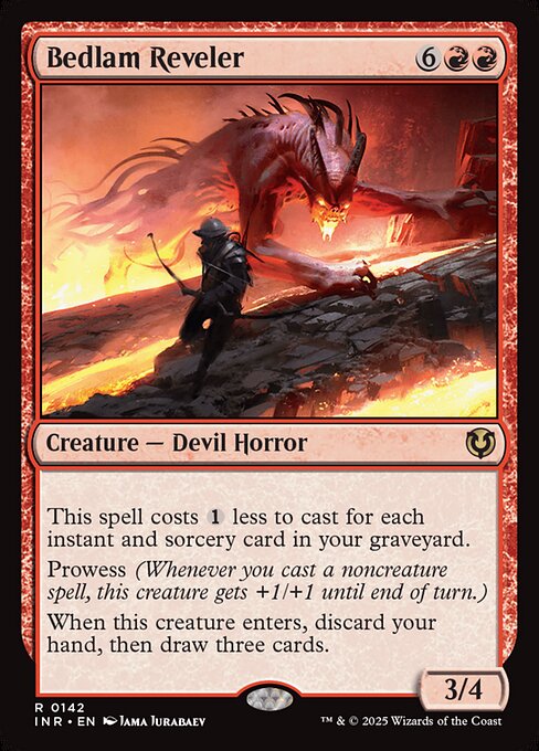 騒乱の歓楽者/Bedlam Reveler [INR][FOIL]