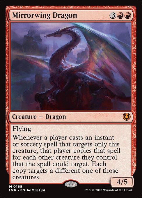 鏡翼のドラゴン/Mirrorwing Dragon [INR][FOIL]