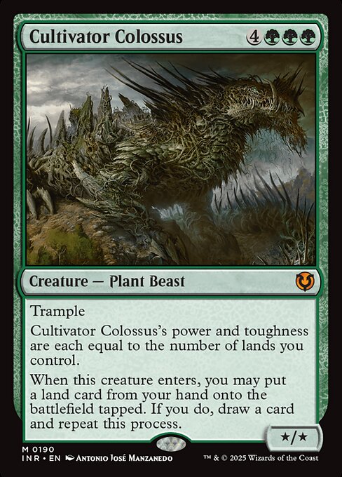 耕作する巨躯/Cultivator Colossus [INR][FOIL]