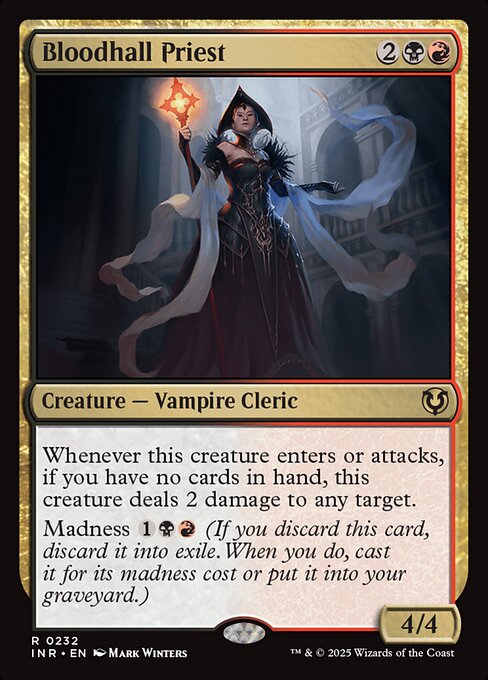 血の間の僧侶/Bloodhall Priest [INR][FOIL]