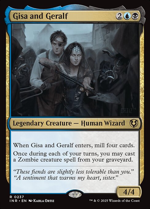ギサとゲラルフ/Gisa and Geralf [INR][FOIL]