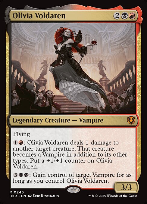 オリヴィア・ヴォルダーレン/Olivia Voldaren [INR][FOIL]