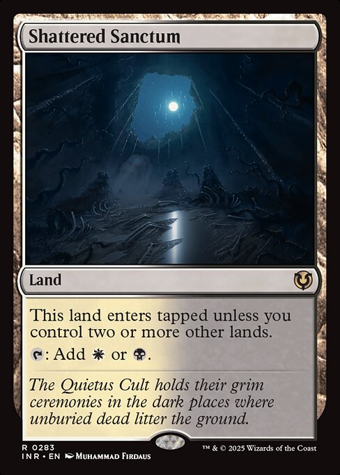 砕かれた聖域/Shattered Sanctum [INR][FOIL]