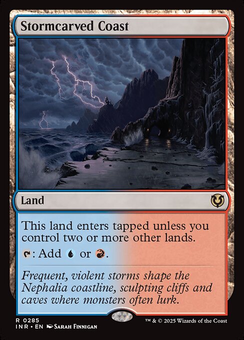 嵐削りの海岸/Stormcarved Coast [INR][FOIL]