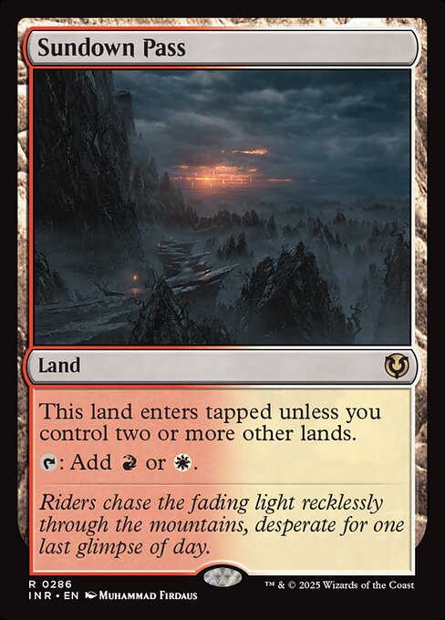 日没の道/Sundown Pass [INR][FOIL]