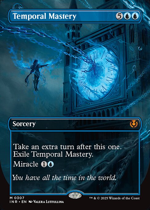 時間の熟達/Temporal Mastery [INR-BF][ボーダーレス][FOIL]