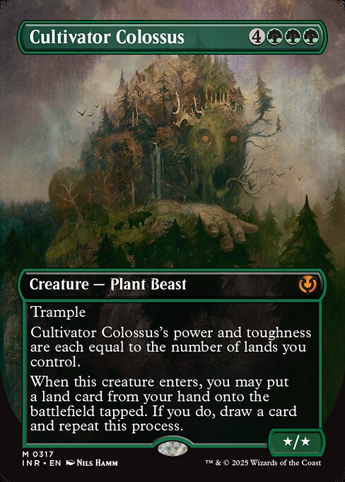耕作する巨躯/Cultivator Colossus [INR-BF][ボーダーレス][FOIL]