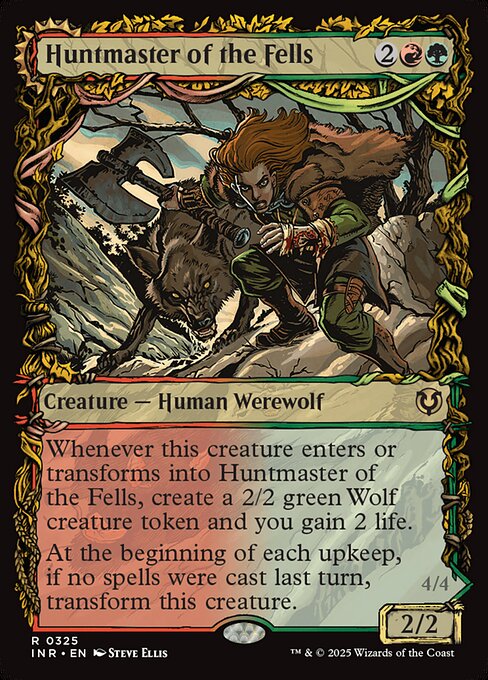 高原の狩りの達人/Huntmaster of the Fells - 高原の荒廃者/Ravager of the Fells [INR-BF][ショーケース]