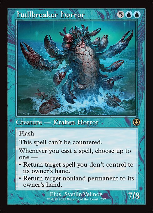 船砕きの怪物/Hullbreaker Horror [INR-BF][旧枠][FOIL]
